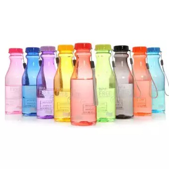 MY BOTTLE PERSEGI [BISA COD] BOTOL MINUM ANAK INFUSER WARNA BPA FREE AMAN DIGUNAKAN