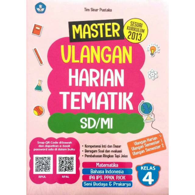 KELAS 4: MASTER ULANGAN HARIAN TEMATIK KELAS 4