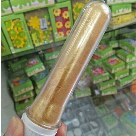 Gliter Gold Edible Luster Dust 15 gr/Pewarna Emas/Lustre Dust/Makanan/Dekorasi/Kue Tart/Cup Cake