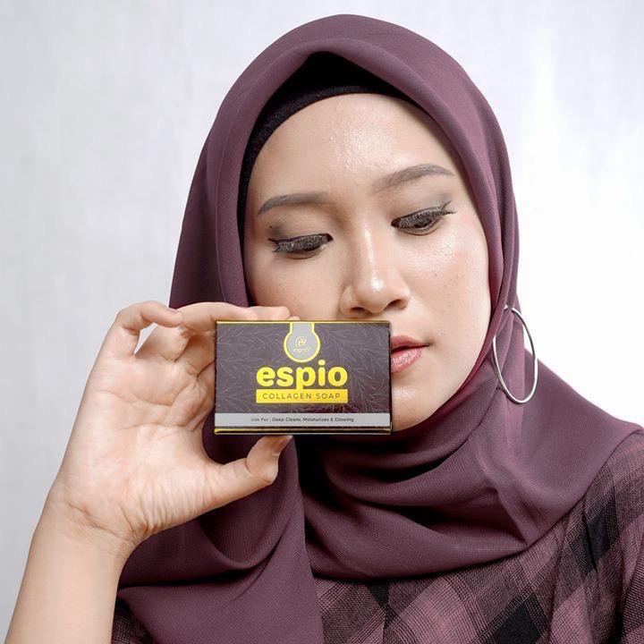 promo [ BISA COD ] Espio Terlaris Sabun Collagen Memutihkan Kulit Wajah &amp; Seluruh Badan