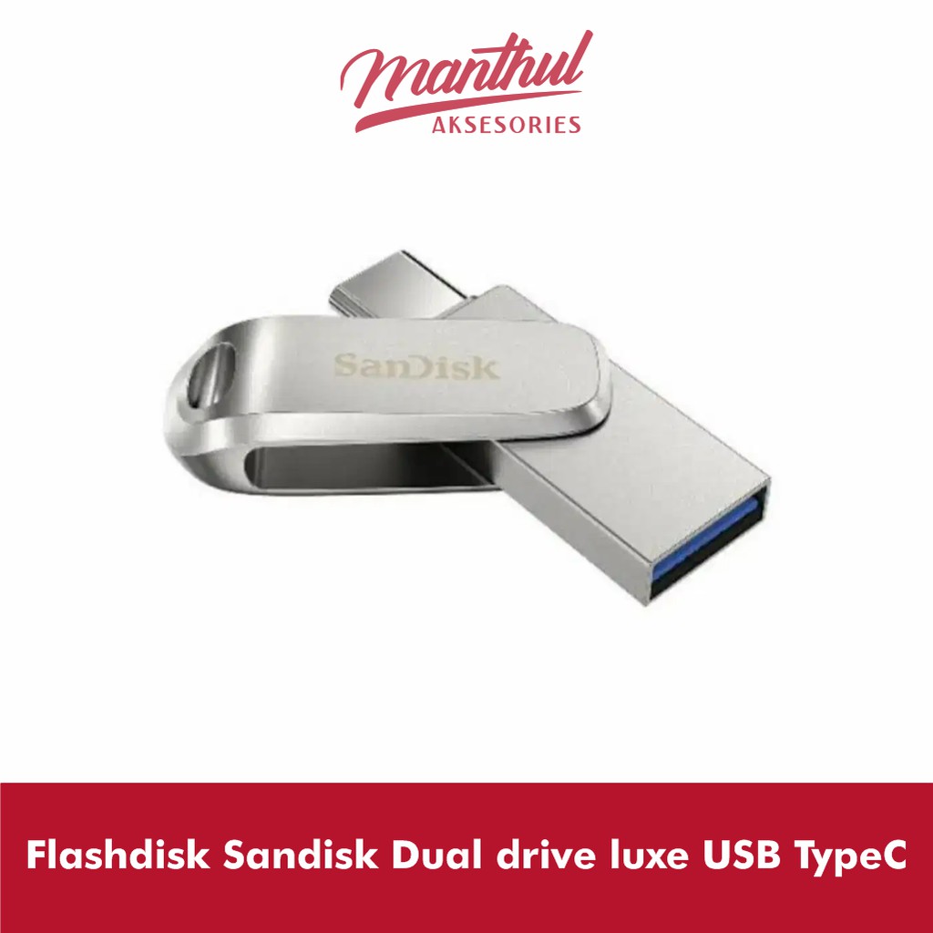 Flashdisk Sandisk Dual drive luxe USB TypeC