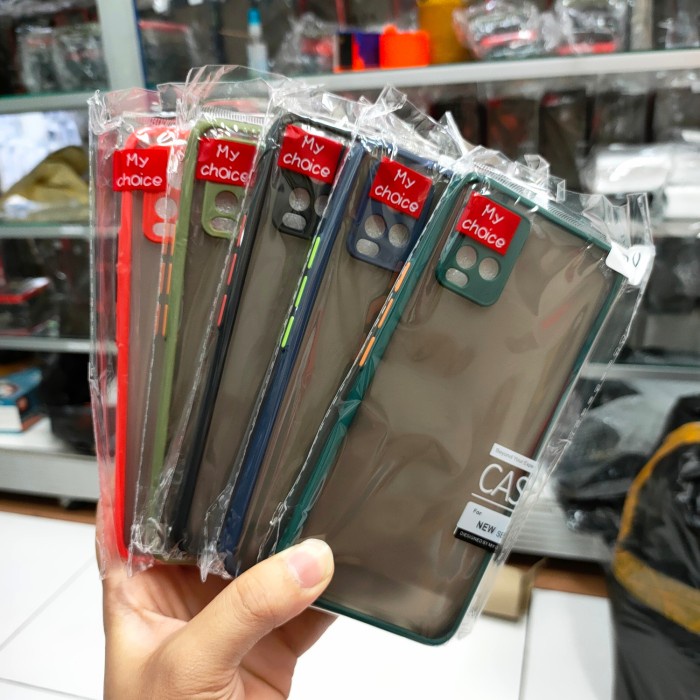 Case Hybrid My Choice Vivo Y30/Y50 (Pelindung Kamera)