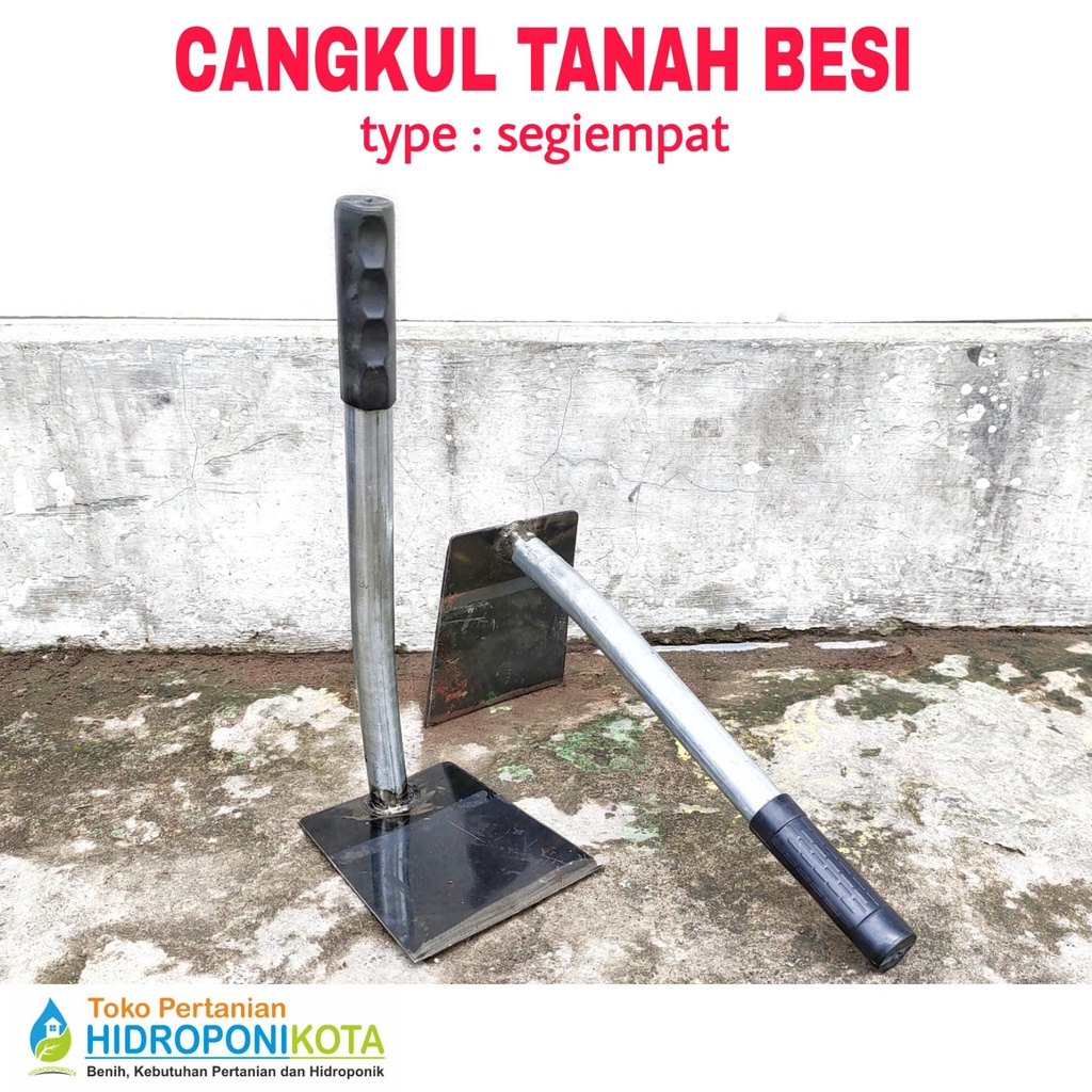 cangkul kebun - sekop kebun - garukan - cangkul besi - alat berkebun