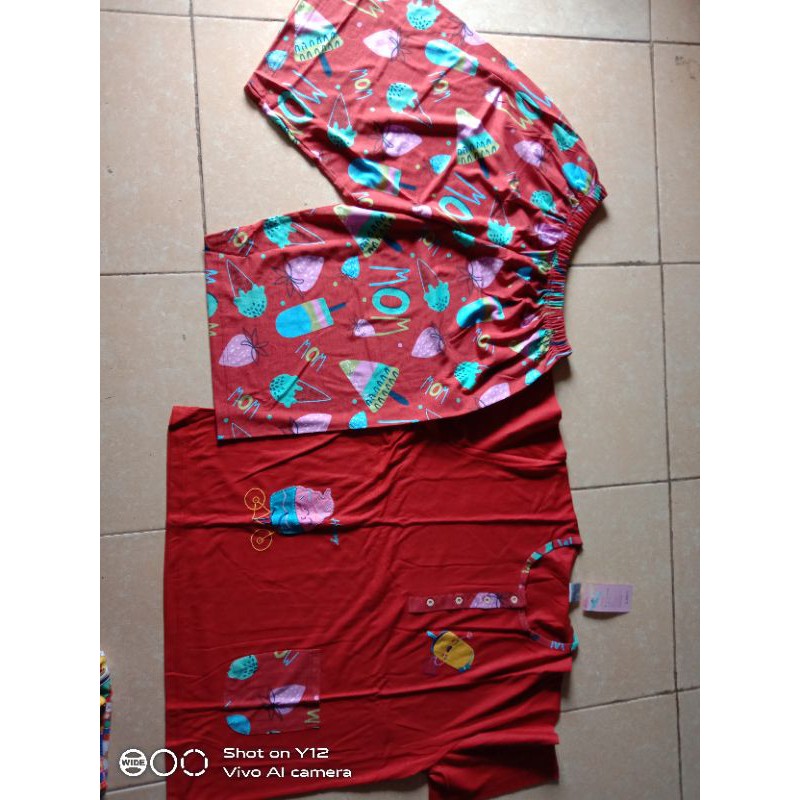 baby doll forever setelan 5 XL pendek