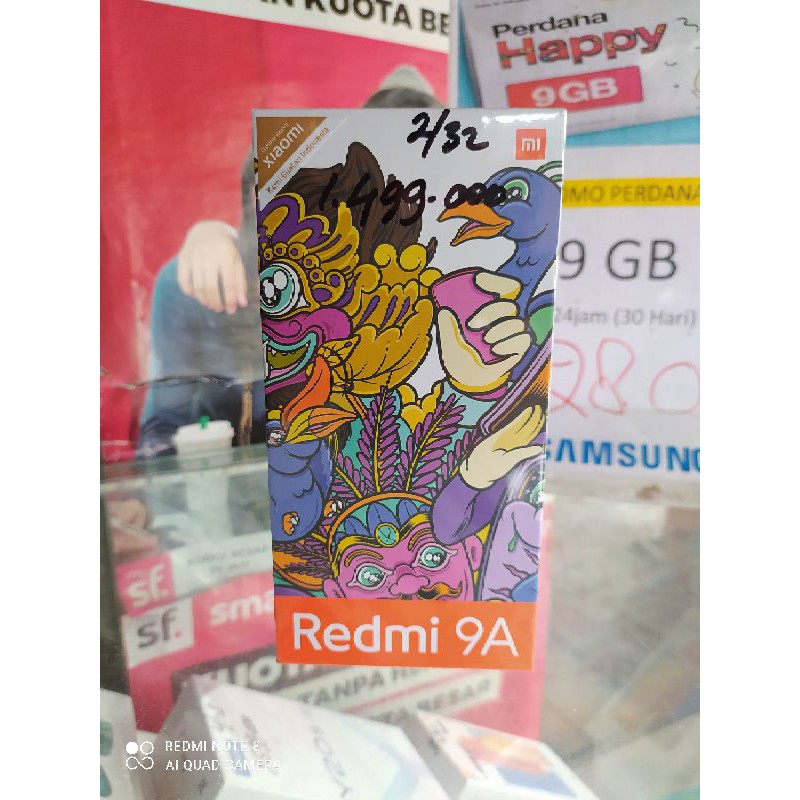Hp Xiaomi Redmi 9A RAM 2GB/32GB 3GB/32GB Garansi Resmi