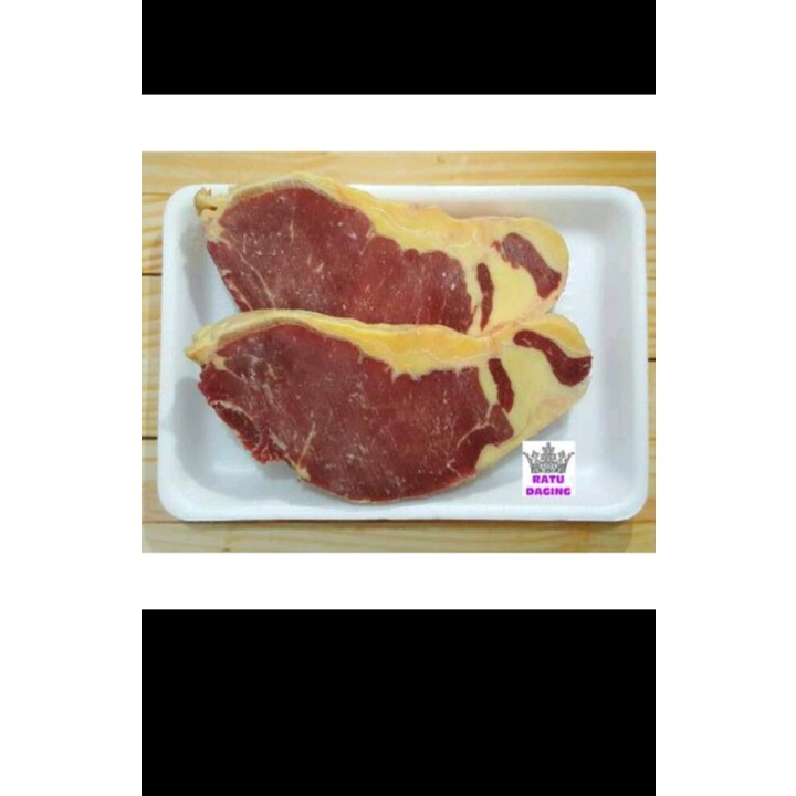 

Aust Sirloin Steak Grade A / Daging Sapi Sirloin Steak @200gr