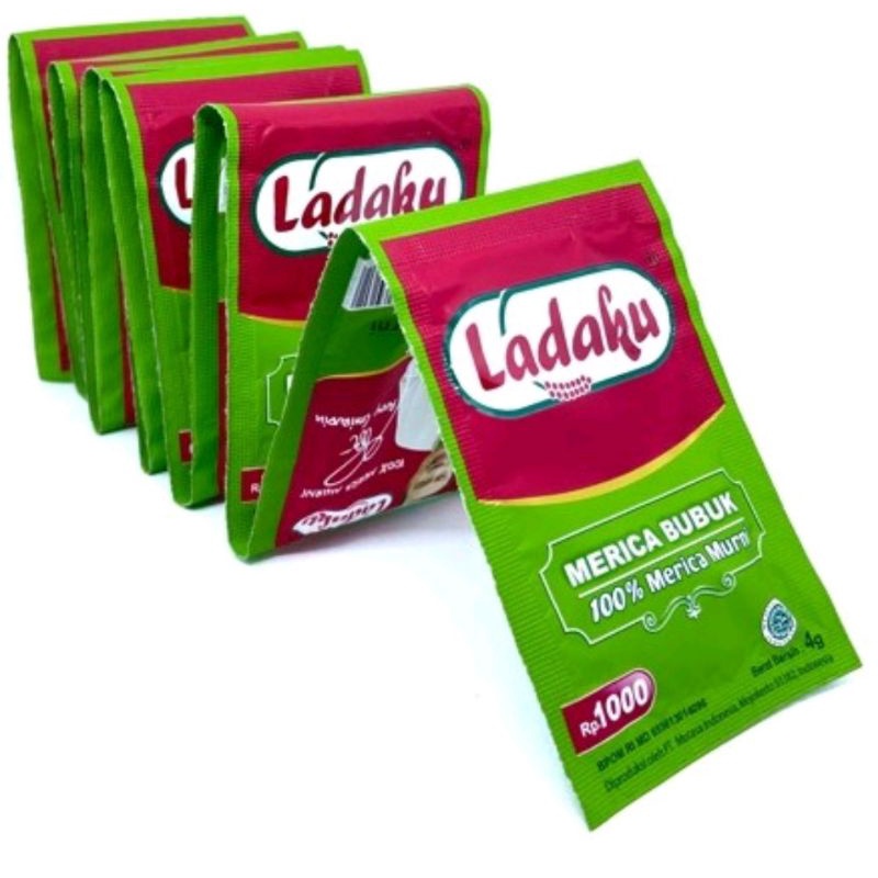 

ladaku merica bubuk sachet 12 sachet x 3 gr