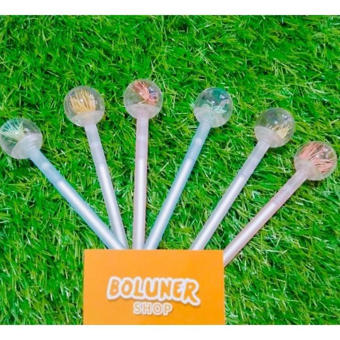 

Pen Pulpen Gel Bola Kristal Crystal Ball Souvenir Ultah