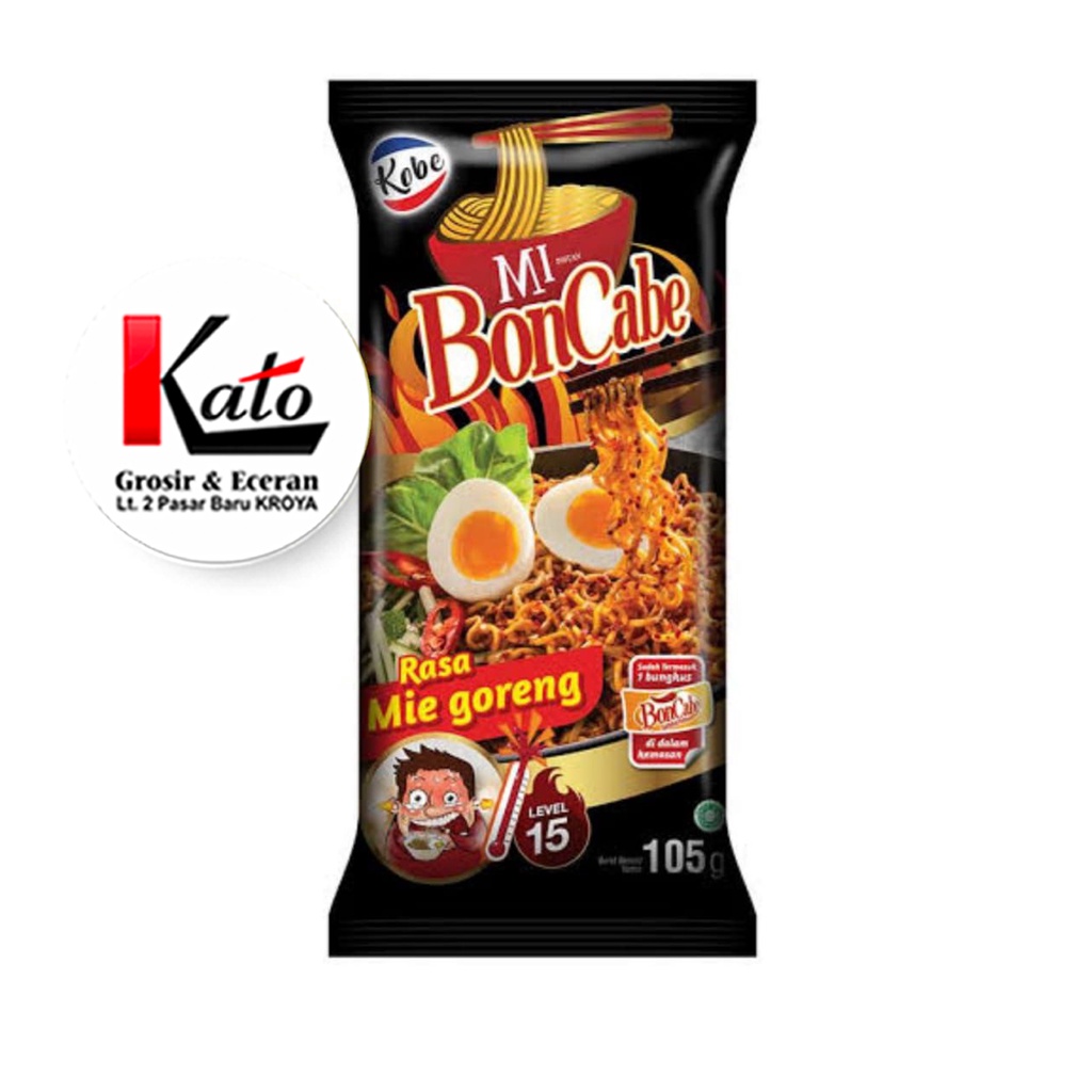 

BonCabe Mie Goreng Level 15 Mie instan Goreng Bon Cabe 105gr