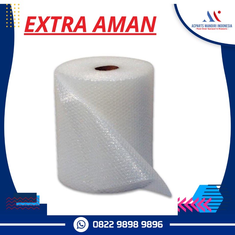 packing tambahan bubble wraping / bungkus tambahan