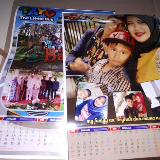 

Kalender 2lembar