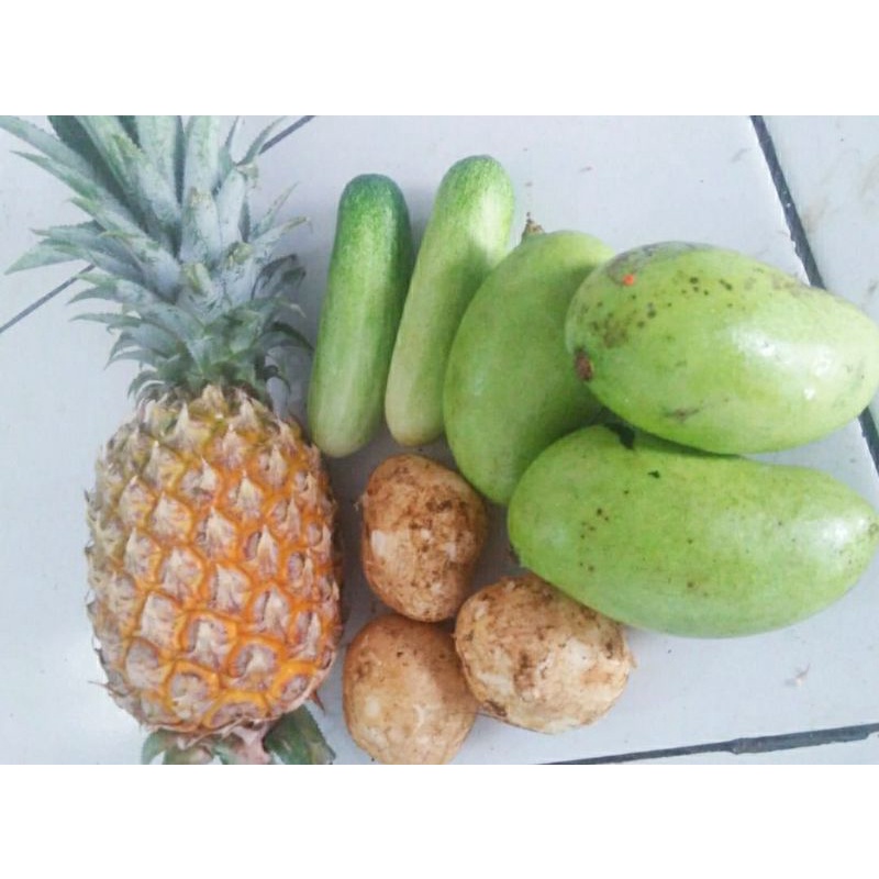 

BAHAN RUJAKAN 1KG NANAS,MANGGA MUDA,BANGKUANG&TIMUN