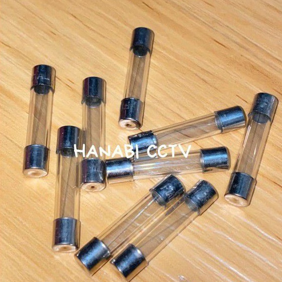 HARGA 10 PCS FUSE KACA 1a 2a 3a 4a 5a 6a 7a 8a 10a 15a 20a 25a 30a Besar 6x30mm