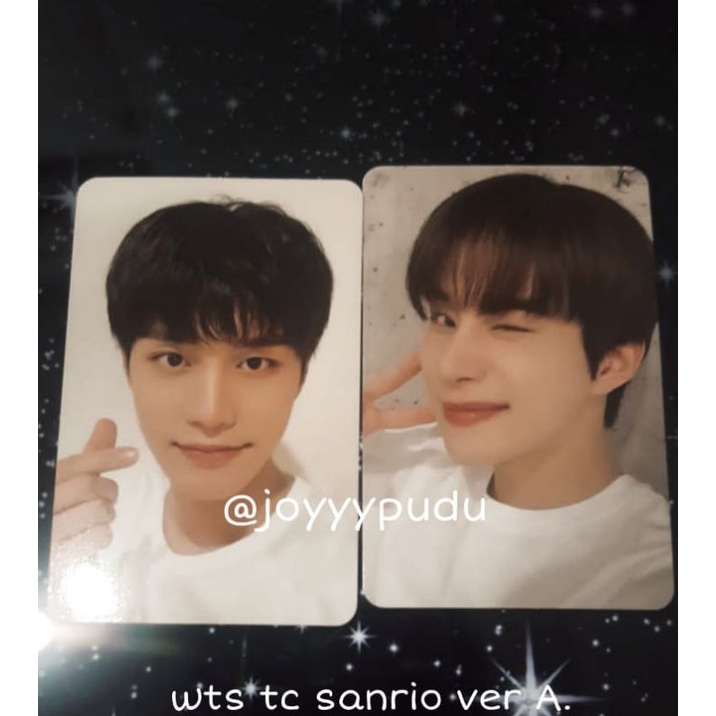 tc sanrio x nct jungwoo taeil