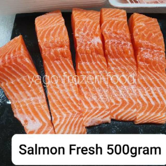 

Salmon Fillet Fresh Frozzen 500gram