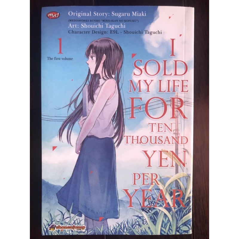 [preloved] I sold my life for ten thousand yen per year - komik M&C 2020