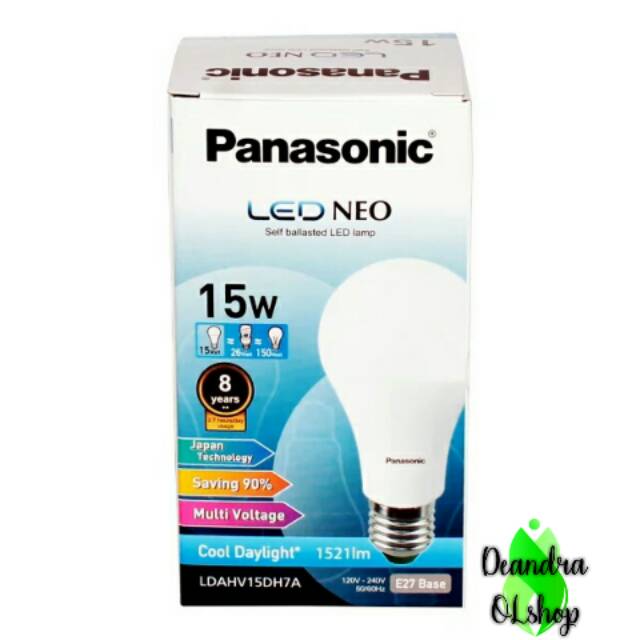Lampu Led Panasonic 15 watt 11 watt