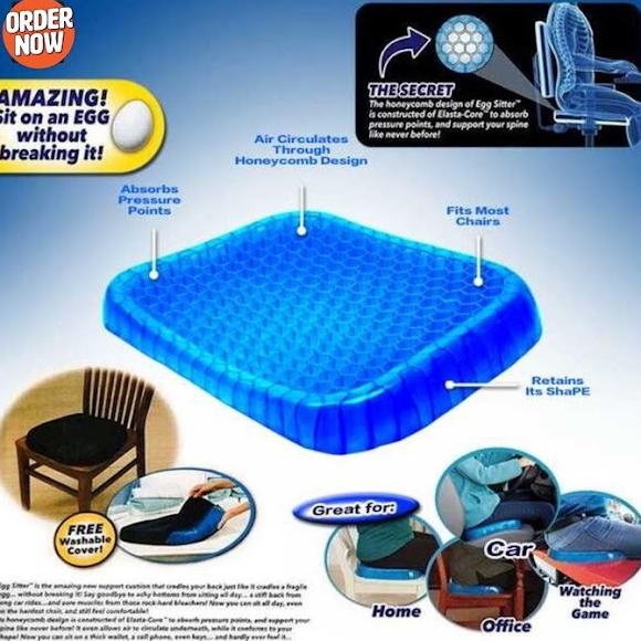 Bantal Duduk Alas Kursi Empuk Dingin Terapi Anti Wasir Ambeien Murah