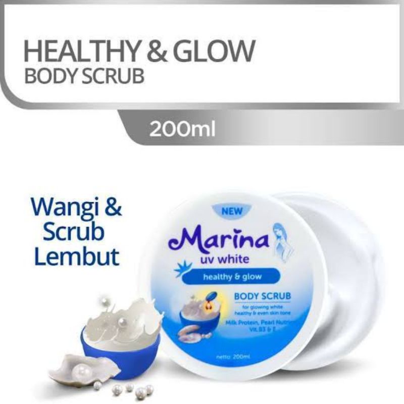 marina uv white healthy &amp; glow 92ml, 185ml