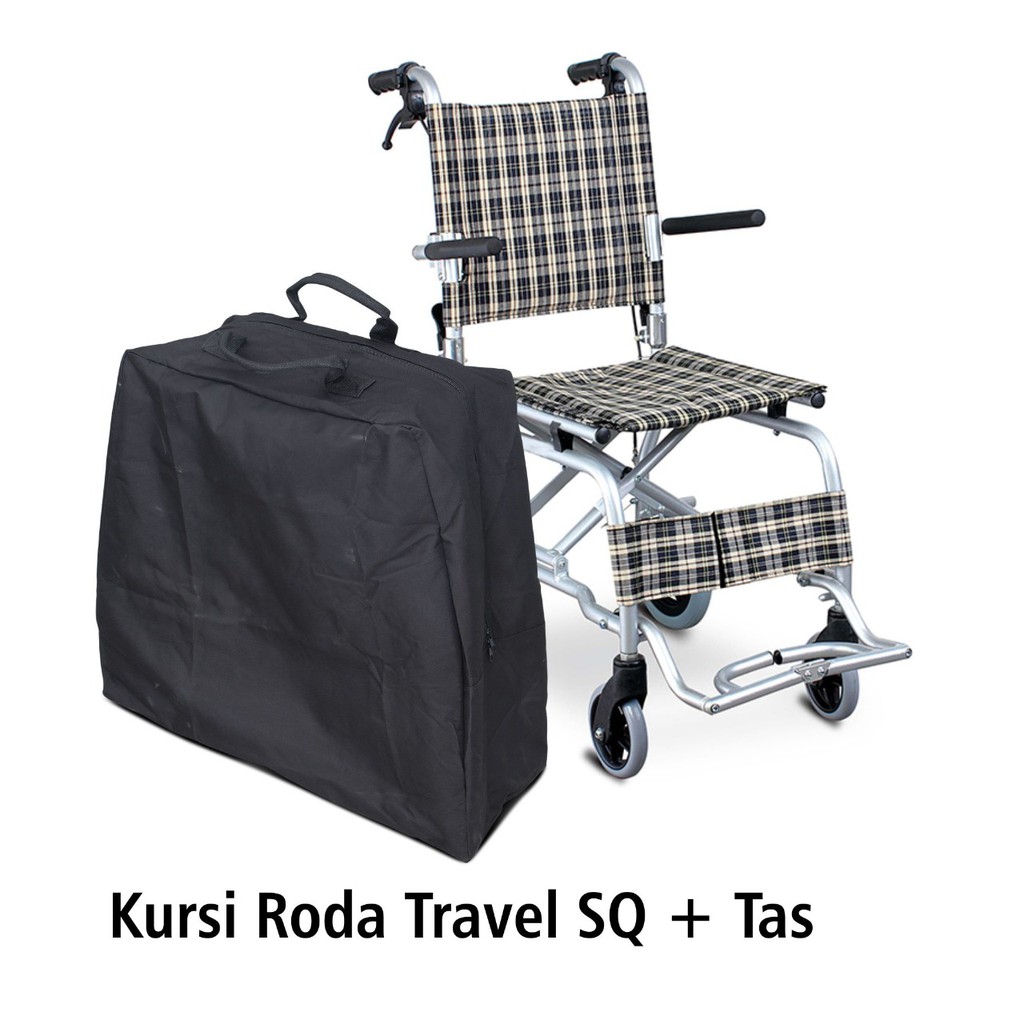 Kursi Roda Traveling SQ + Bag