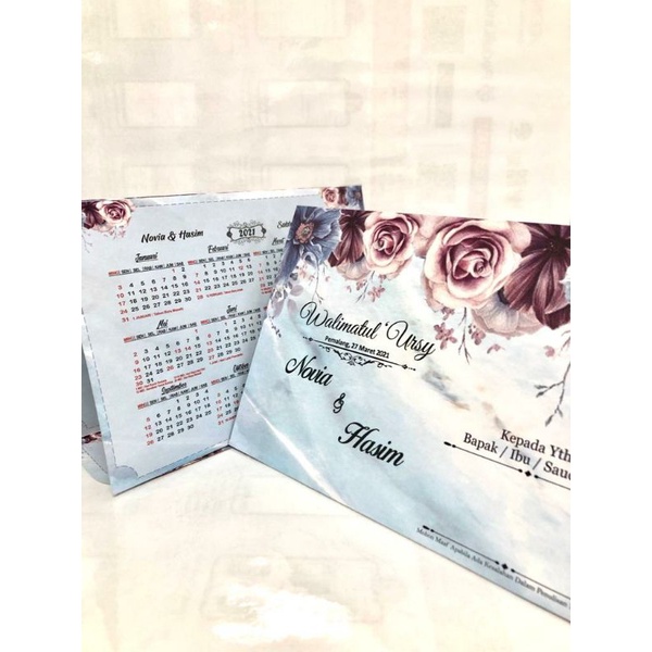 A-05 / undangan pernikahan / undangan / undangan pernikahan unik / undangan pernikahan elegan / kart