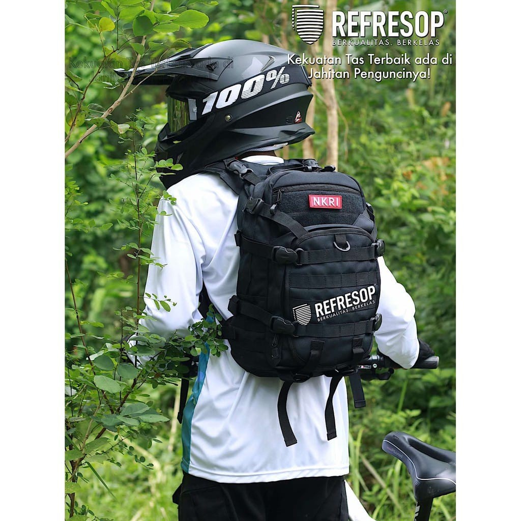 Tas Ransel Sepeda Kuat Army Waterbag Tactical Military