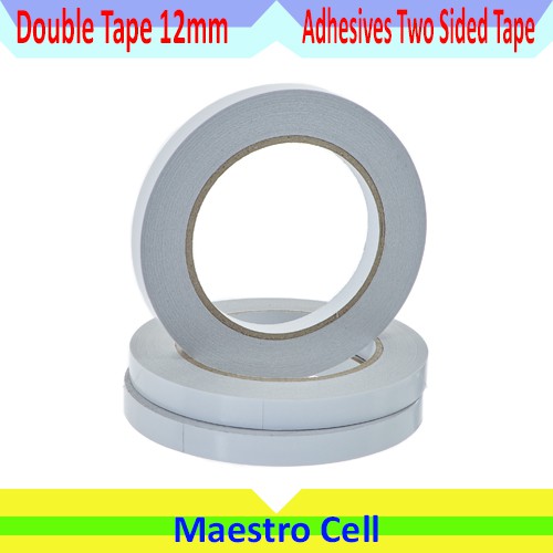 

Double Tape 12mm 12 Yard - Double Tape 1/2 inch - Isolasi Selotip Lakban