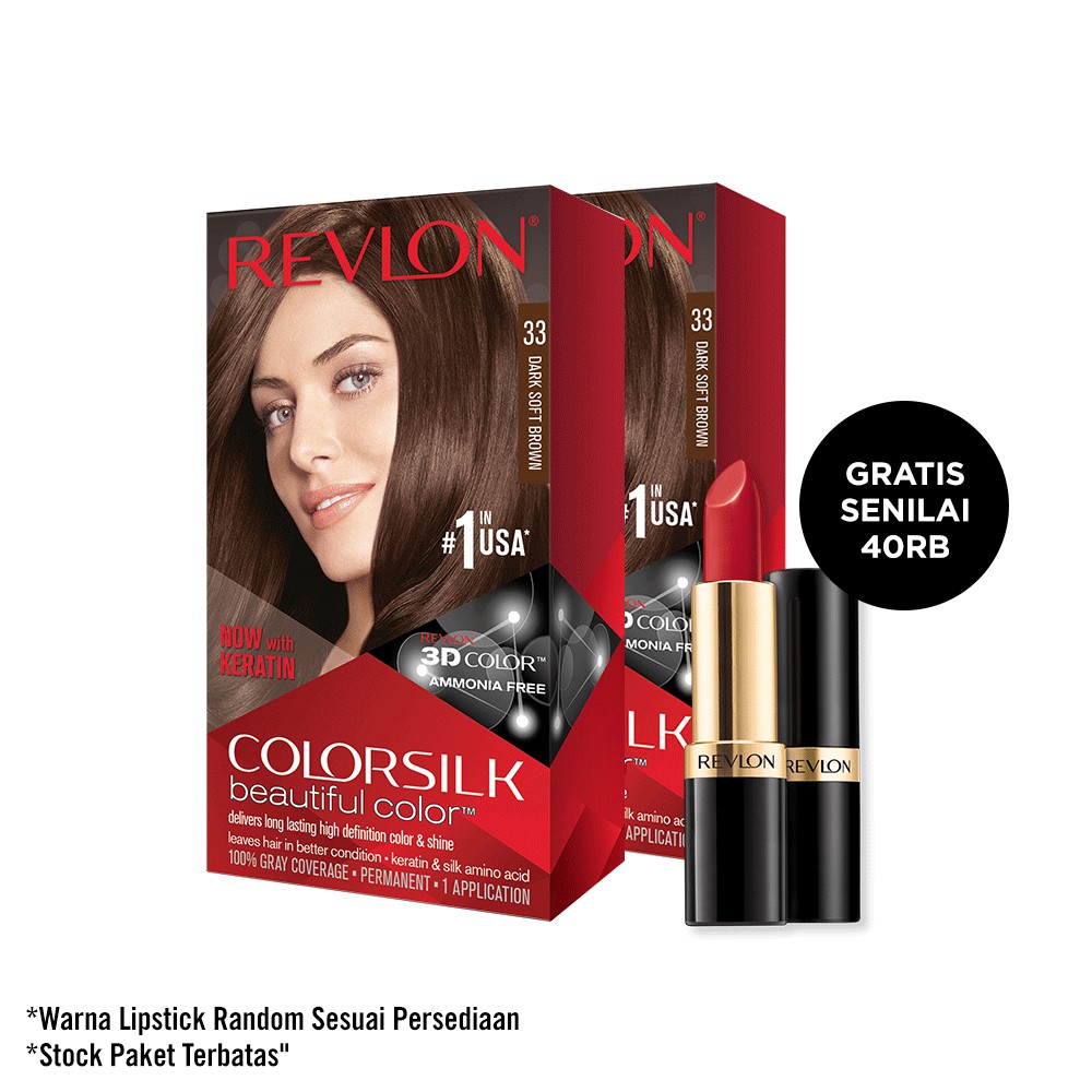  Revlon  Special Bundle Colorsilk Hair Color Cat  Rambut  