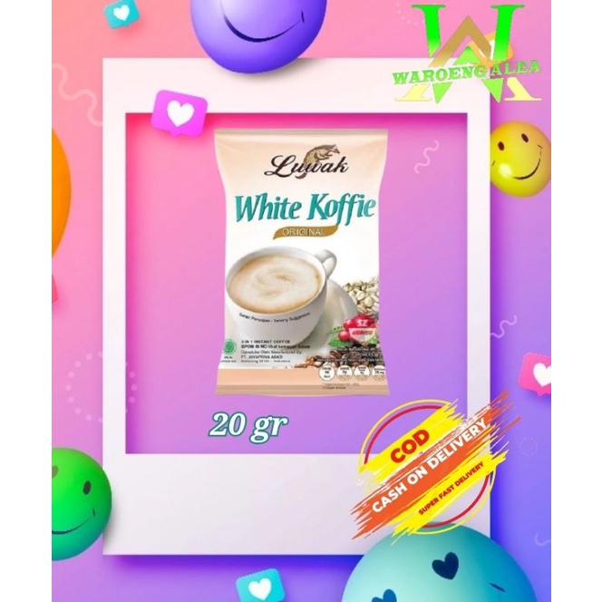 

Kopi Luwak White Koffie Original 20 Gr