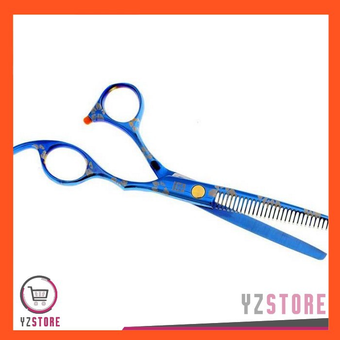 Gunting Sasak Salon Rambut Model Sakura 6 Inch YZ01