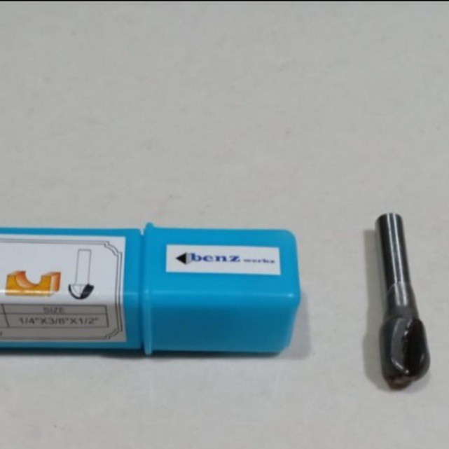 Mata Router Provil Profil Round Nose Bit 1/4 x 3/8 x 1/2 Inchi mc