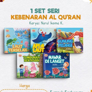 Buku Anak 1 Set (5 Buku) Seri Kebenaran Al Quran Edukasi Islami Gema Insani ORIGINAL