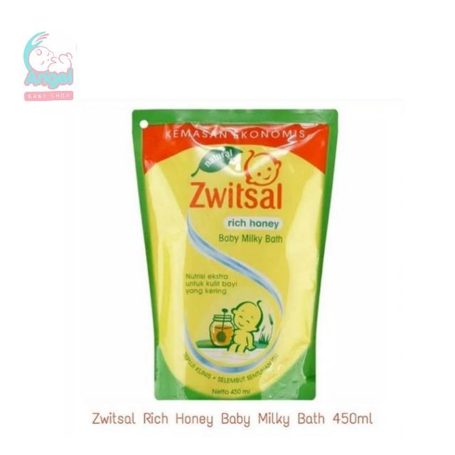 Zwitsal Baby Rich Honey Baby Milky Bath  250ml / 450 ml