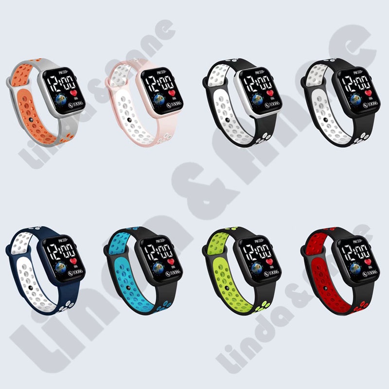 [ Bayar Di Tempat ] Jam Tangan Sport Digital Led Pria Dan Wanita Watch Fashion Murah Import