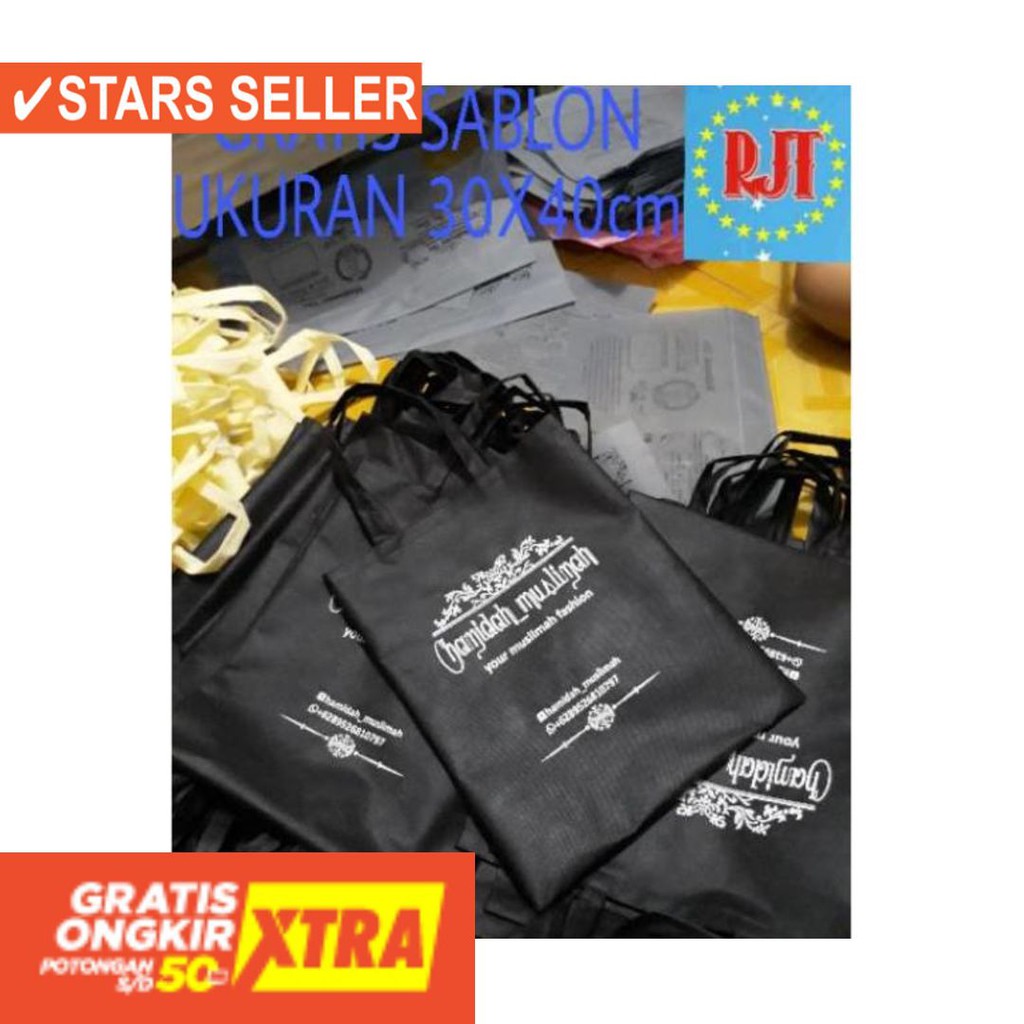 

✨ SOUVENIR MURAH / F (30x40) TAS wedding,tas promosi,tas seminar,tas berkat,tas umroh,oleh2