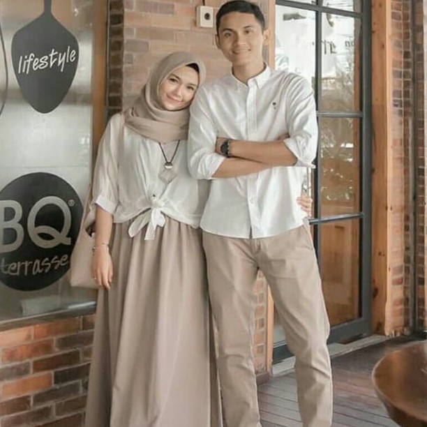 Astika Couple Set baju couple kondangan/baju couple casual/fashion remaja stylish