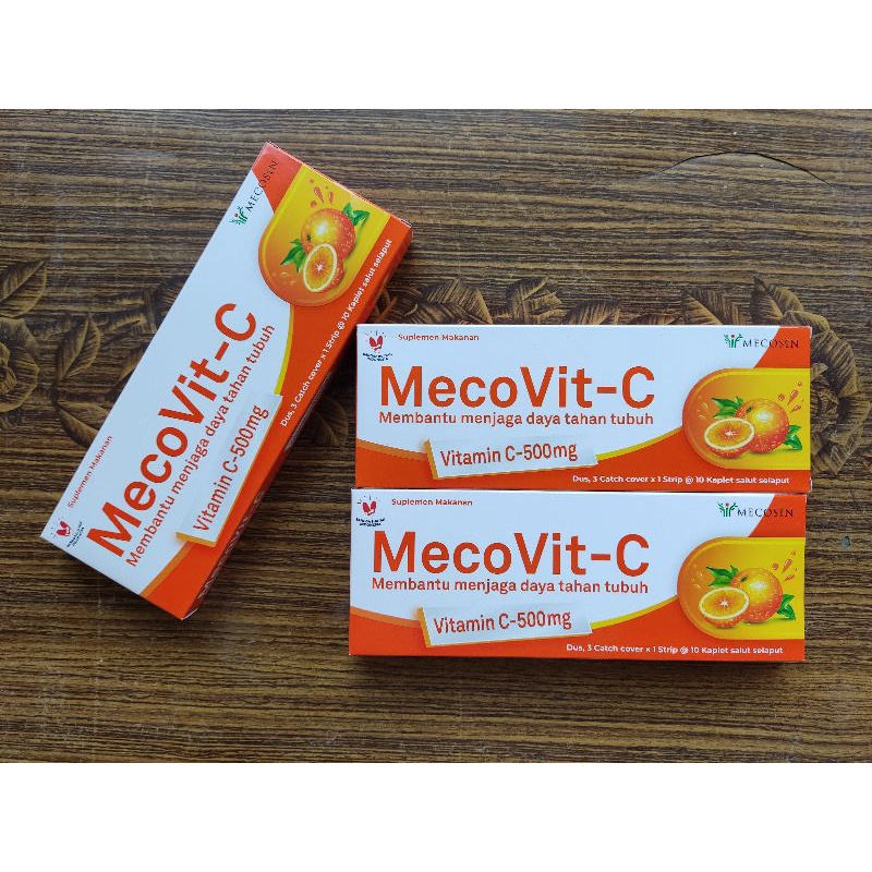 Mecovit C vitamin C 500mg (1box isi 30tablet)