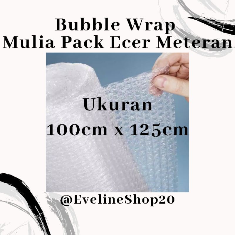 

Bubble Wrap Putih Eceran Buble Wrap Meteran 100 cm x 125 cm