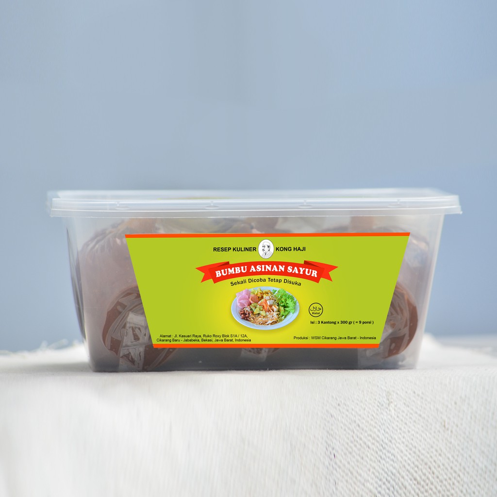 

Bumbu Asinan Sayur Box / HOREKA (900 gr)