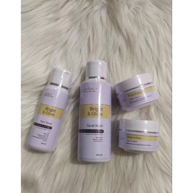 paket bright & glow super glowing NBC kemasan baru NBC