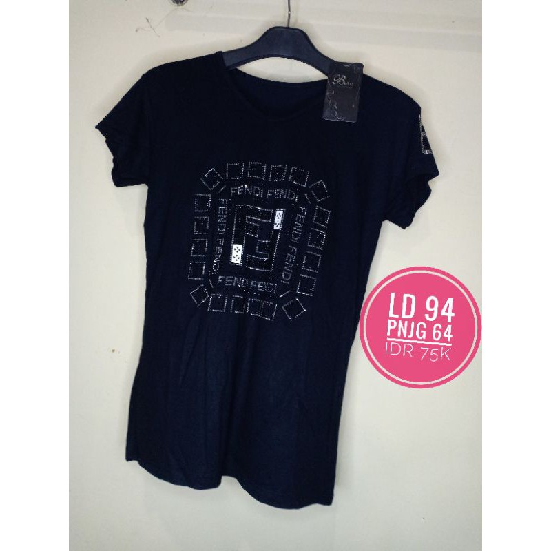 Kaos fendi wanita