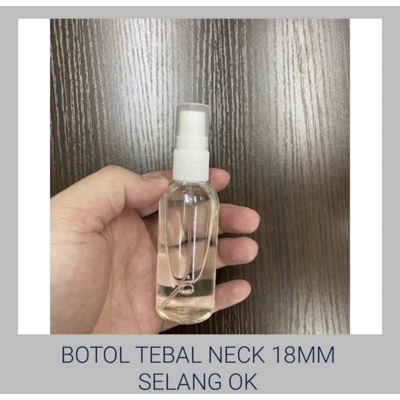 botol spray 60ml plastik sprai import semprot 60 ml