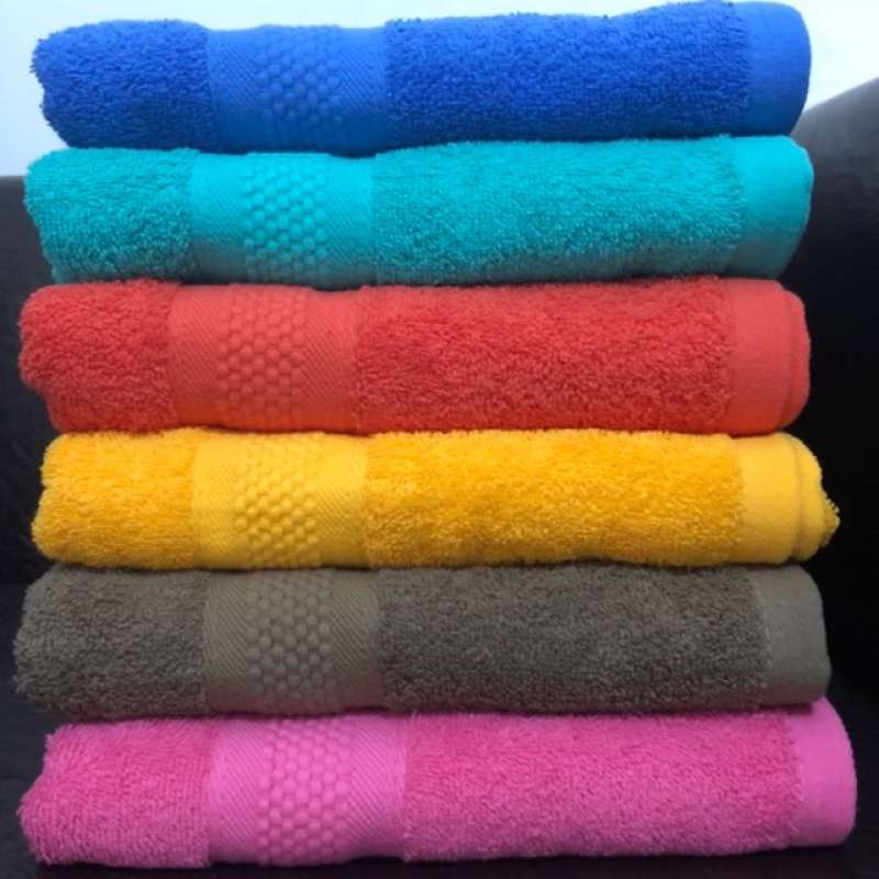 Pilih Warna - Handuk 80 x 35 Handuk Leher AMANDA MUTIA | Towel Mandi Perlengkapan Rumah Tangga Traveling Keluarga Pria Wanita Open