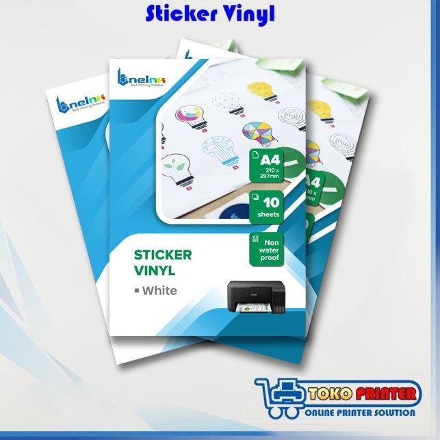 

♬ Kertas Sticker Vinyl A4 Inkjet / Stiker Vinil / Vynil ♡