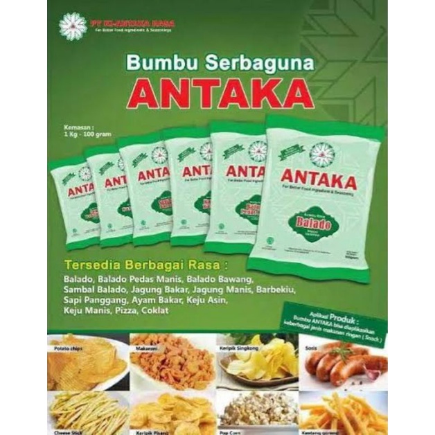 

Antaka Bumbu Tabur Serbaguna 100 Gram