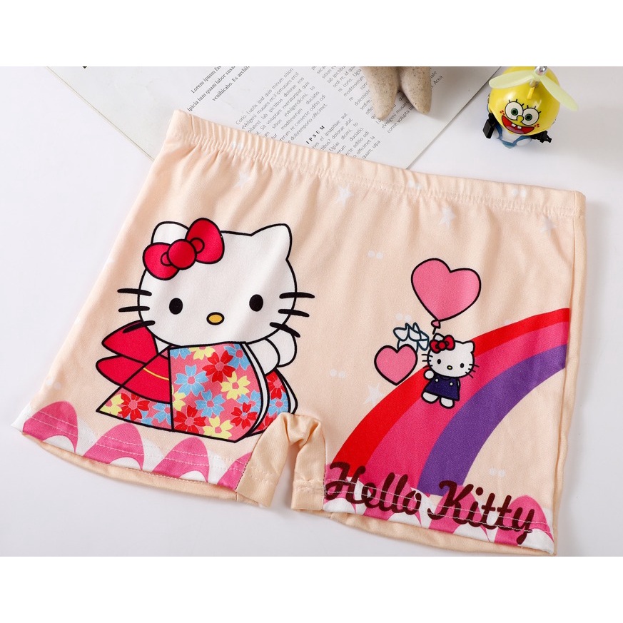 BV.ID CP852 CELANA PENDEK BOXER ANAK PEREMPUAN MOTIF KARTUN HELLO KITTY -  CELANA SHORT ANAK - CELANA PENDEK ANAK CEWEK MURAH