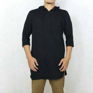 BAJU MUSLIM KURTA HOODIE CASUAL SIMPEL ELEGANT BAHAN KAOS BAJU MUSLIM KURTA HOODIE CASUAL SIMPEL ELEGANT BAHAN KAOS