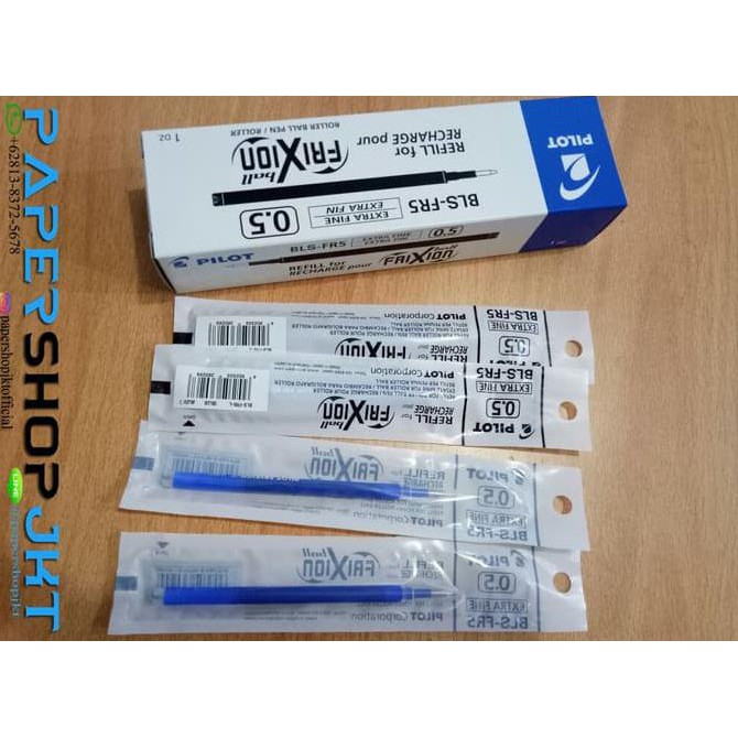 

IMURAHl GROSIR!!! Refill Isi Pulpen Frixion Pilot 0.5 BIRU ICLQl