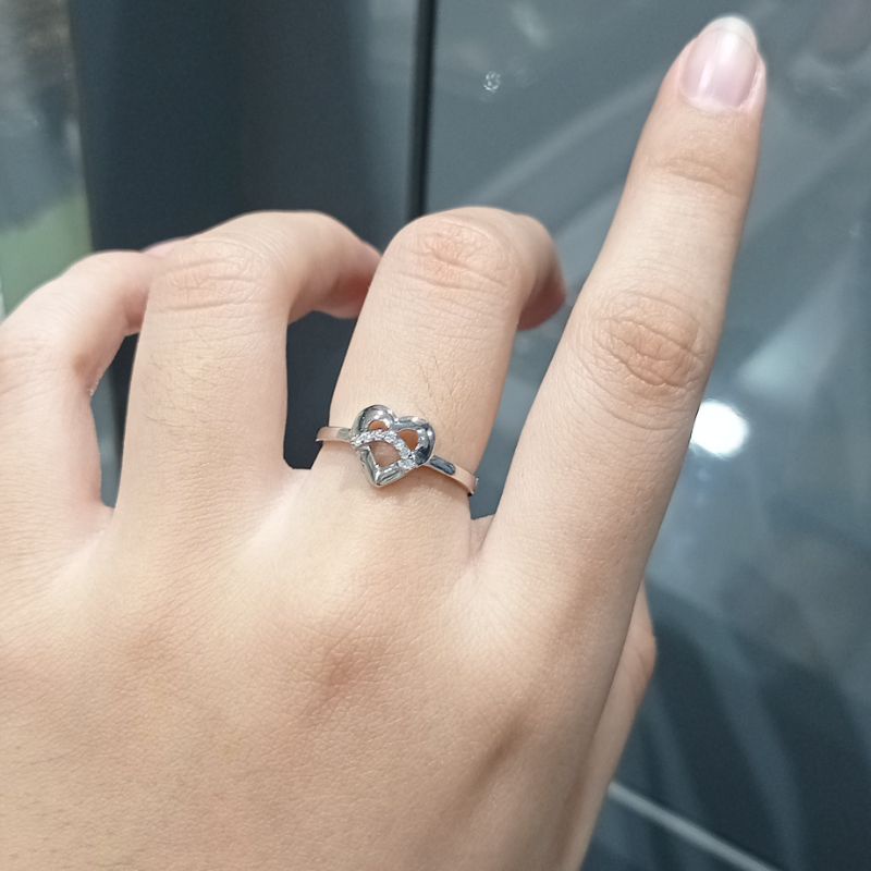 Cincin Cewek Perak Silver 925/S925 Cincin Korea