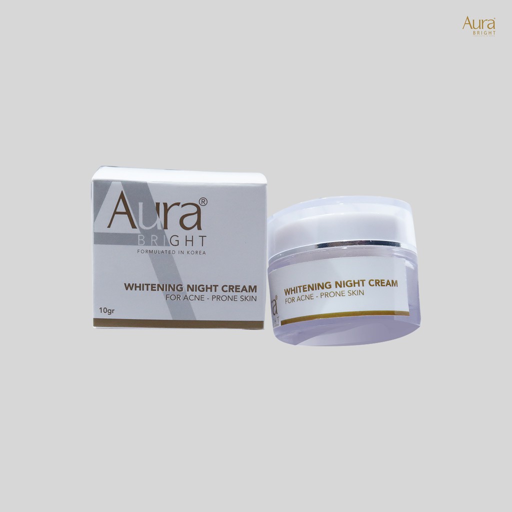 Whitening Night Cream for acne | Shopee Indonesia